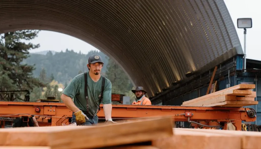 Cow Creek mill worker, Eastern Oregon 