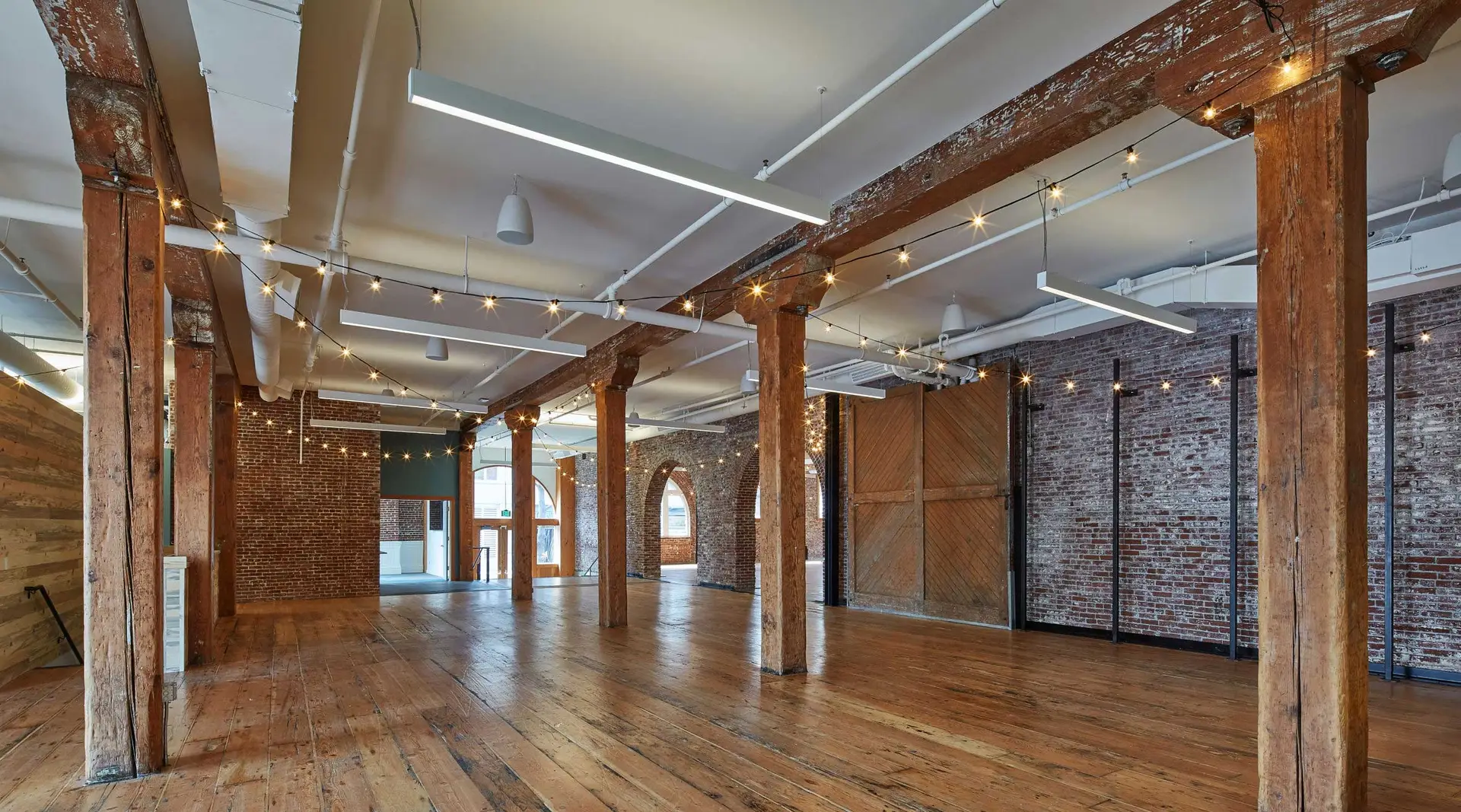 Irving Street Studio interior.