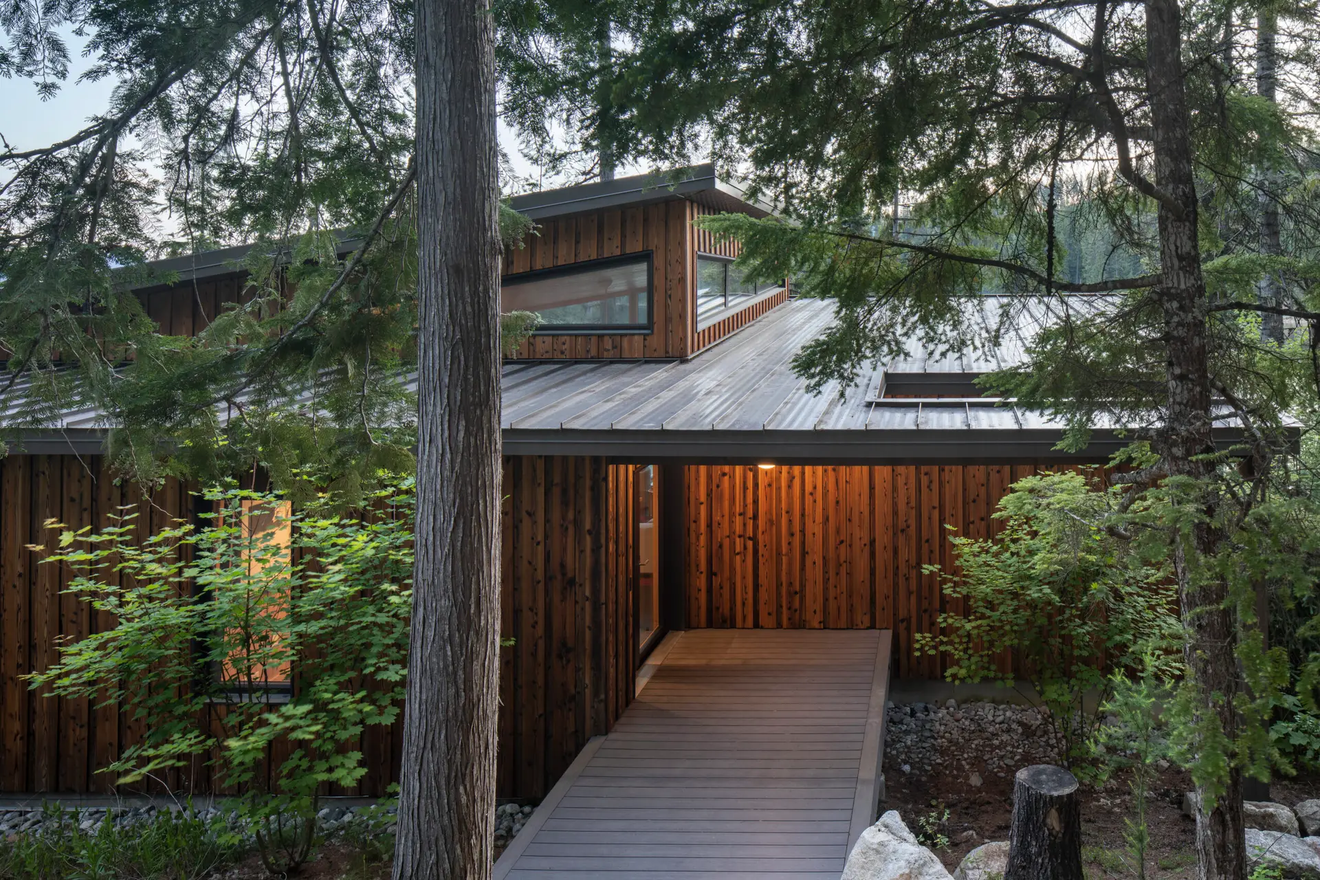 Subject: Priest Lake House; Location: Priest River, ID; Client: Green Hammer