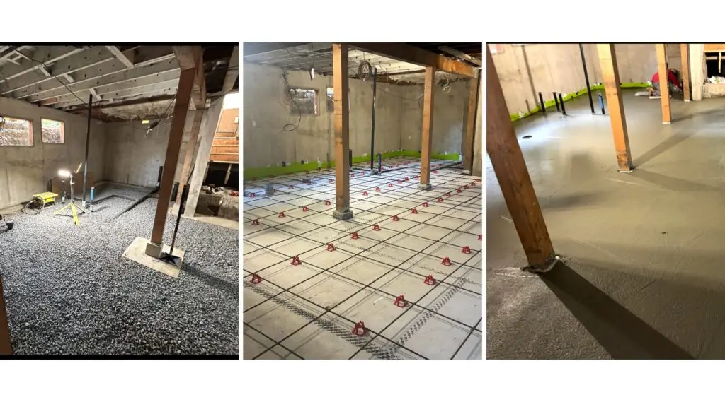 Foundation replacement stages